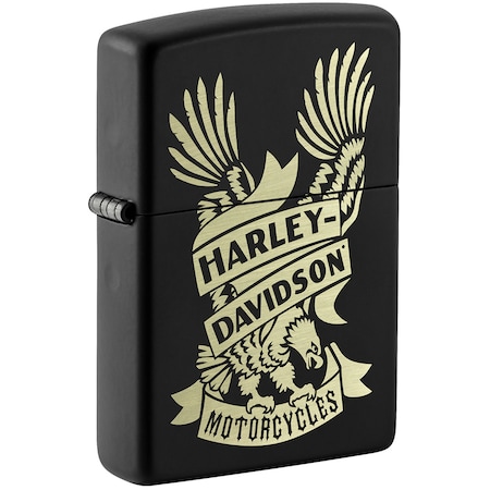 Zippo 2024 Zippo Harley Davidson, Black Matte,  ZIP-49826